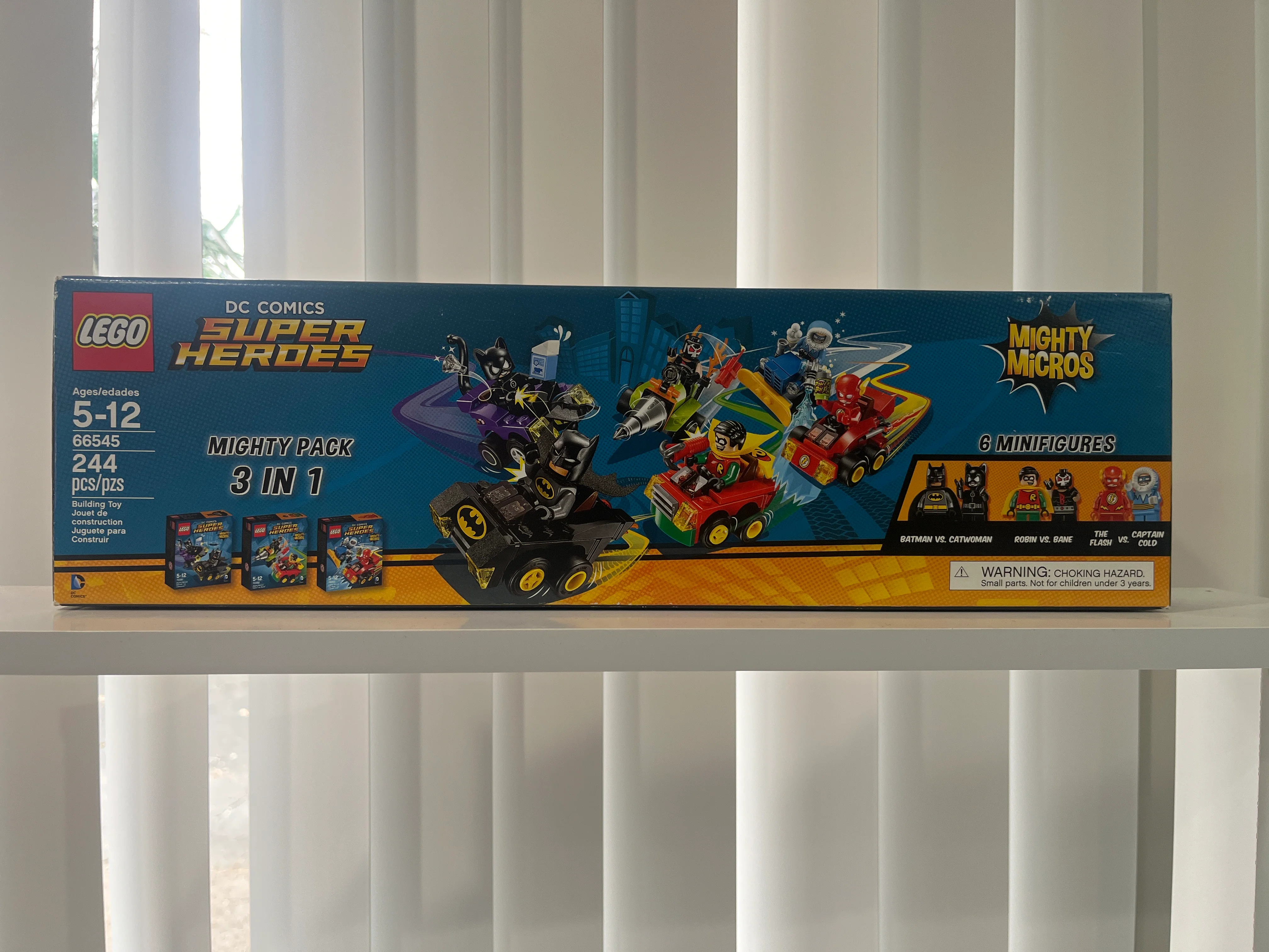 66545 Super Heroes Bundle Pack, Mighty Micros, Mighty Pack 3 in 1 (Sets 76061, 76062, and 76063)