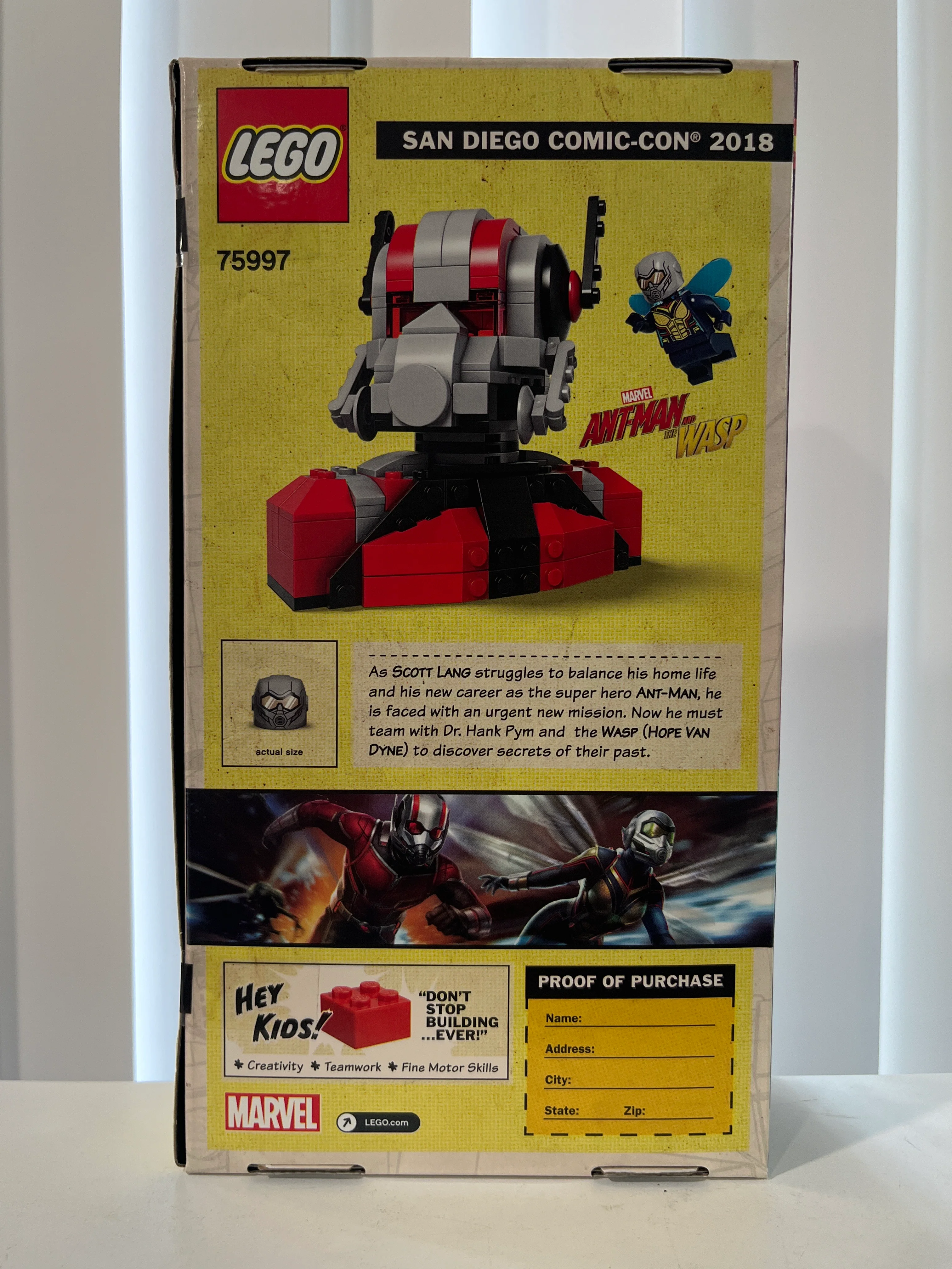 75997 Ant-Man and the Wasp - San Diego Comic-Con 2018 Exclusive - Image 2